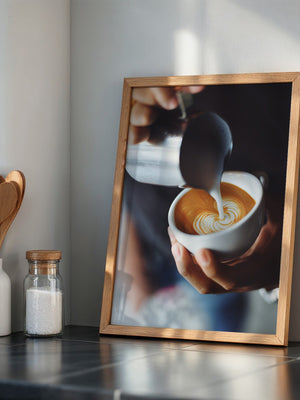Latte Art Handwerk Dynamik