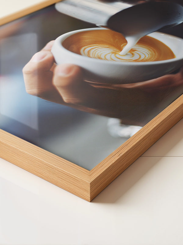 Latte Art Handwerk Dynamik