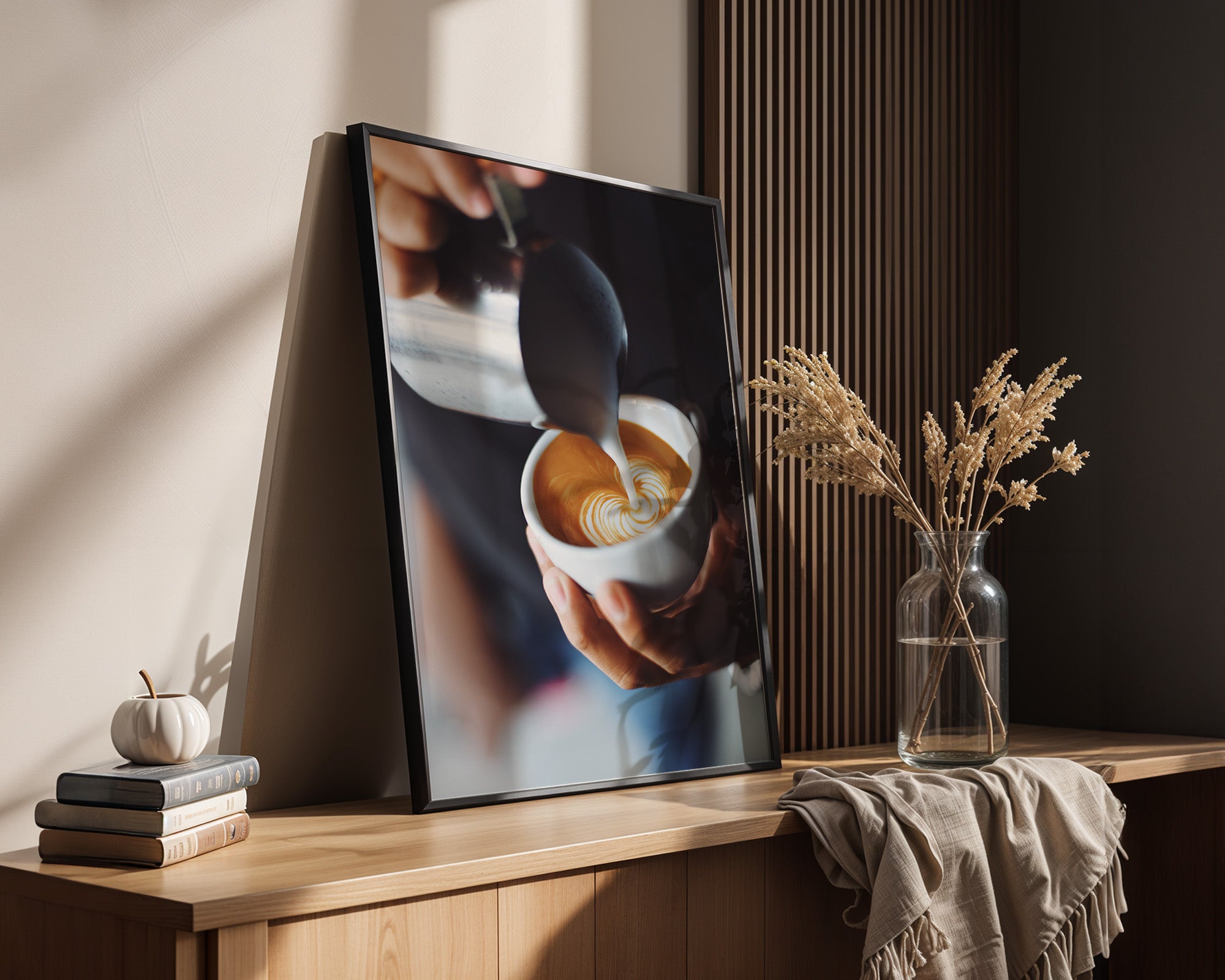 Latte Art Handwerk Dynamik