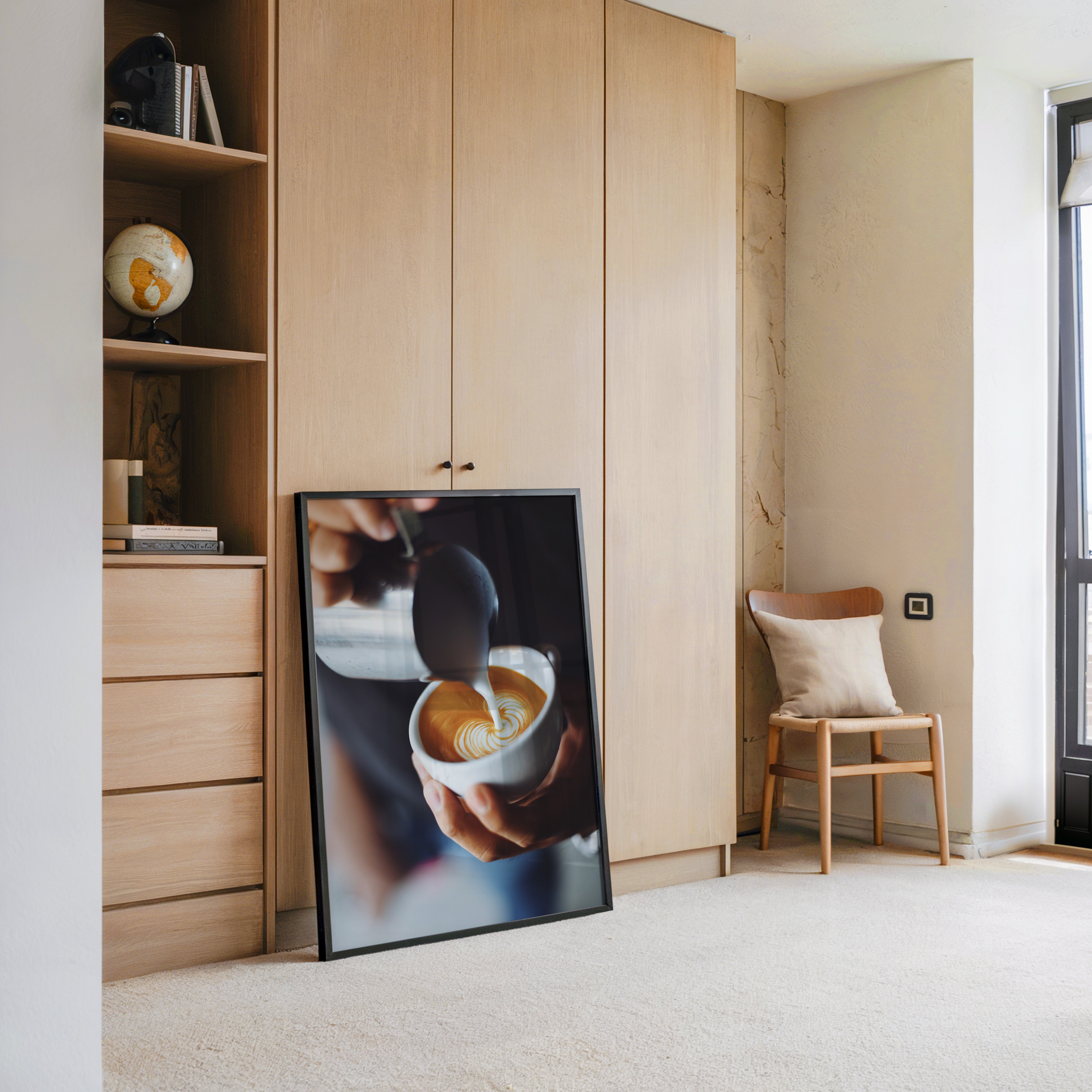 Latte Art Handwerk Dynamik