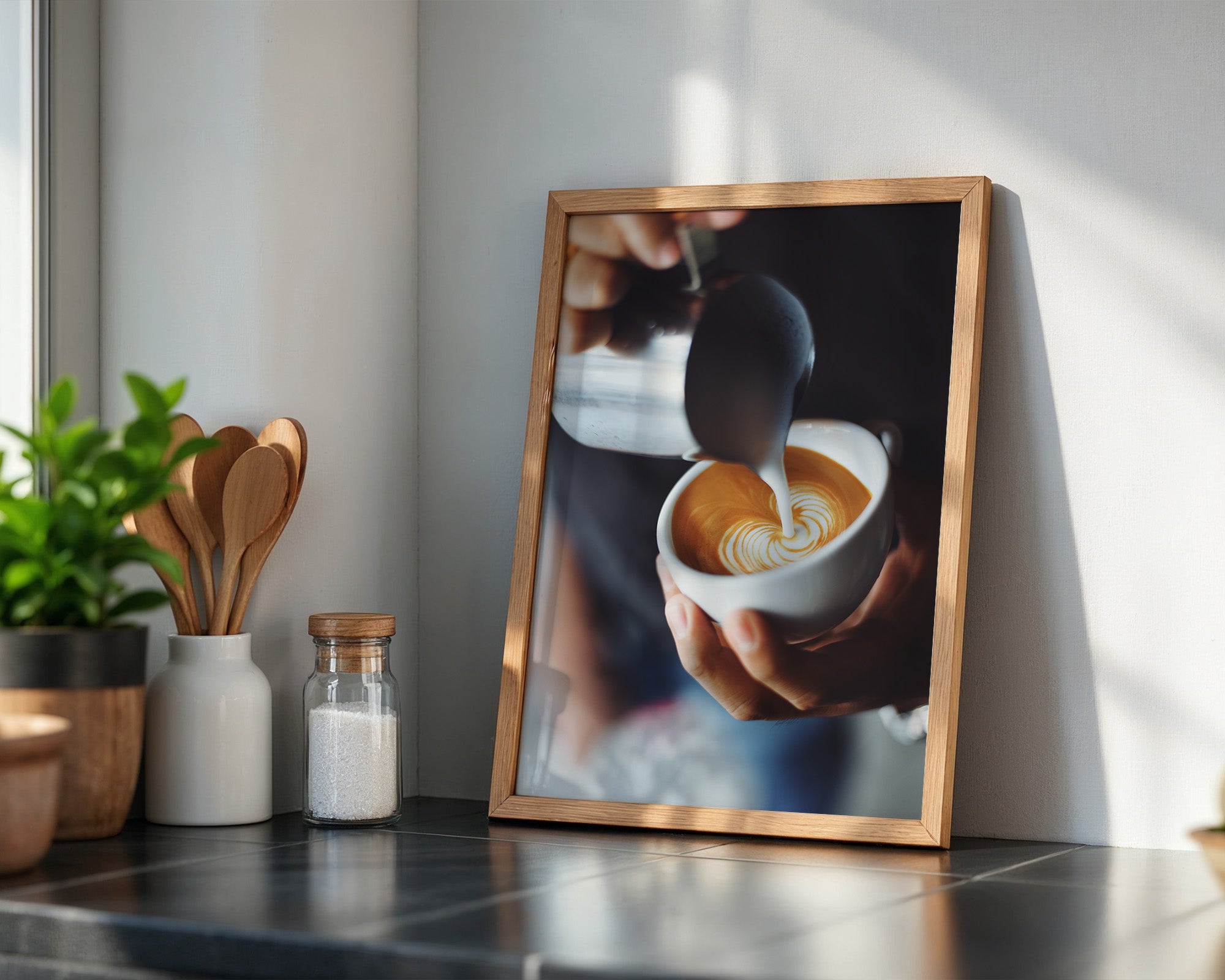 Latte Art Handwerk Dynamik