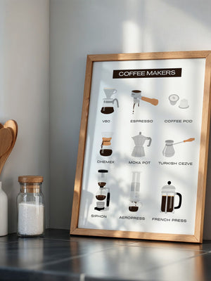 Kaffeezubereiter Illustrationen Vielfalt