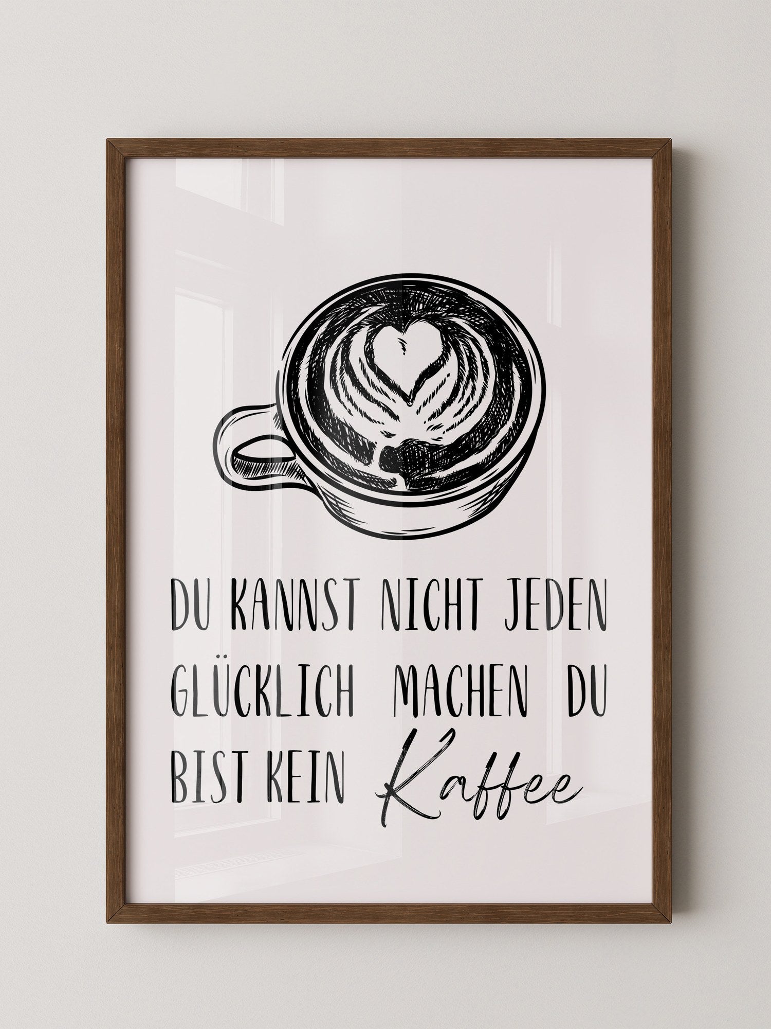 Kaffeetasse Herz Zeichnung