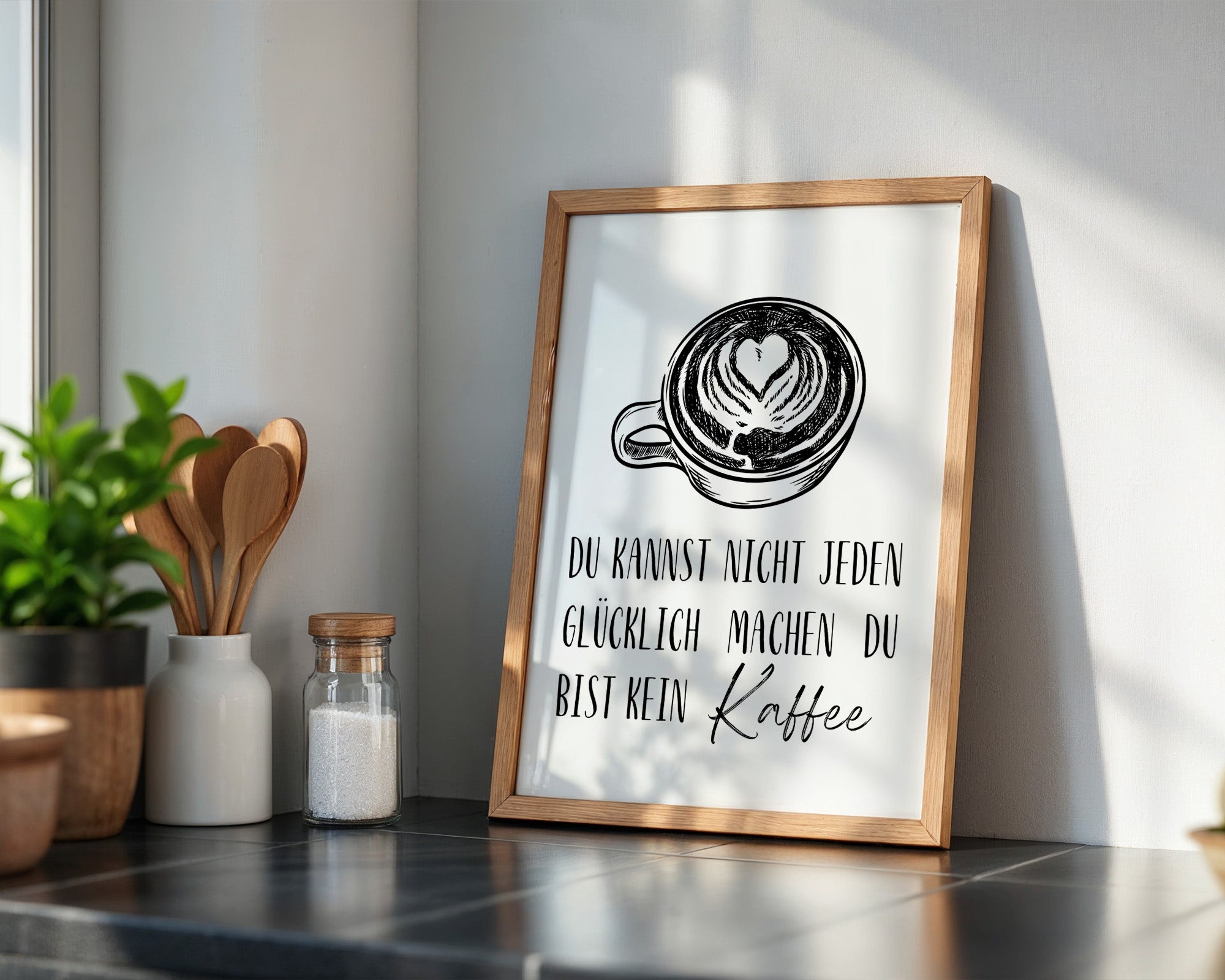 Kaffeetasse Herz Zeichnung