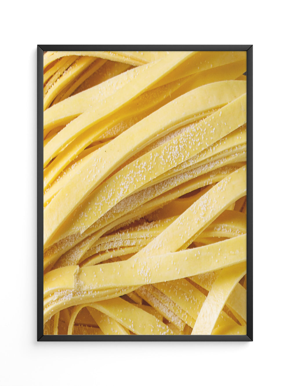 Pasta Nahaufnahme Textur Gelb