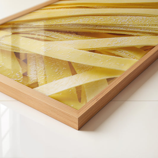 Pasta Nahaufnahme Textur Gelb