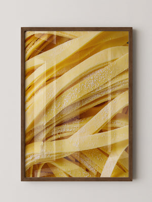 Pasta Nahaufnahme Textur Gelb
