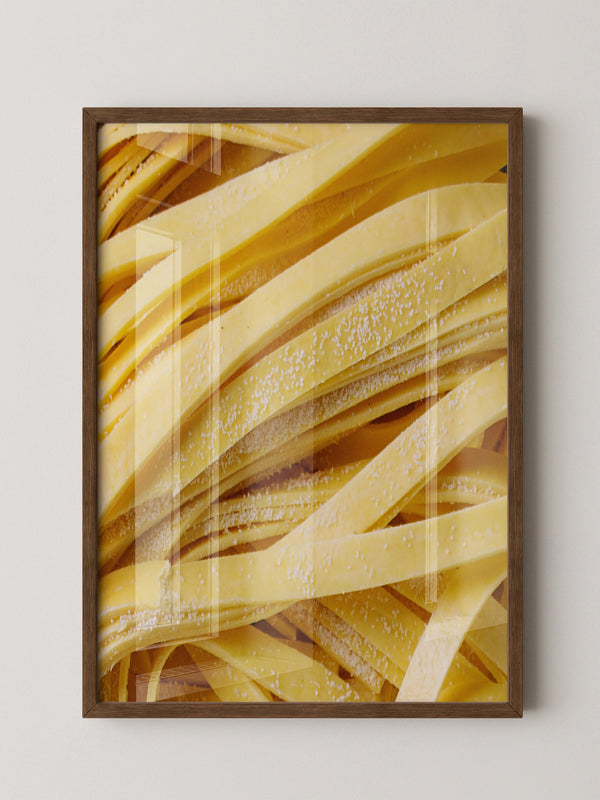Pasta Nahaufnahme Textur Gelb