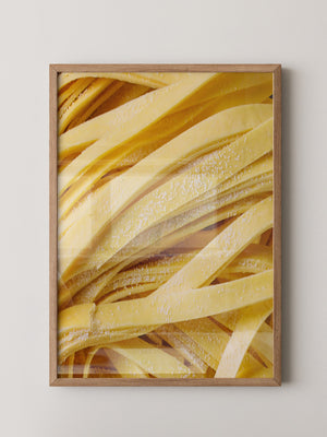 Pasta Nahaufnahme Textur Gelb