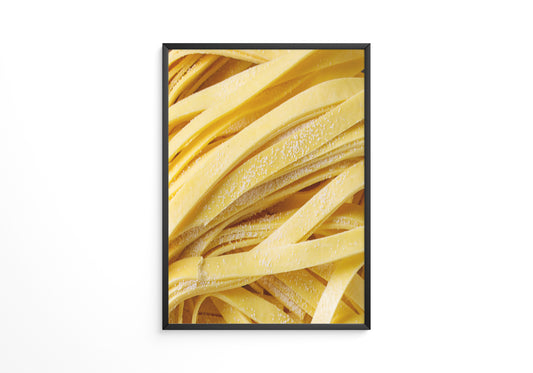 Pasta Nahaufnahme Textur Gelb