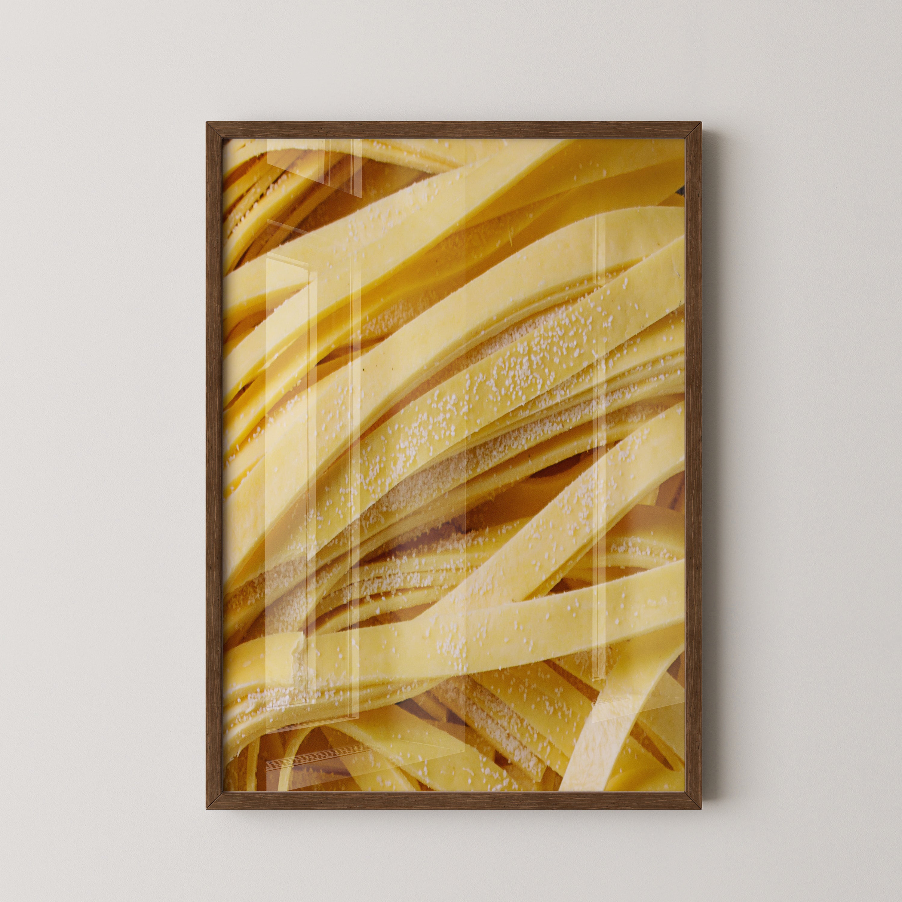 Pasta Nahaufnahme Textur Gelb