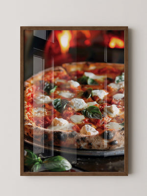 Pizza Basilikum Feuerromantik