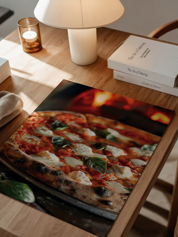 Pizza Basilikum Feuerromantik