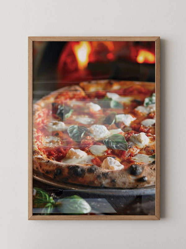 Pizza Basilikum Feuerromantik
