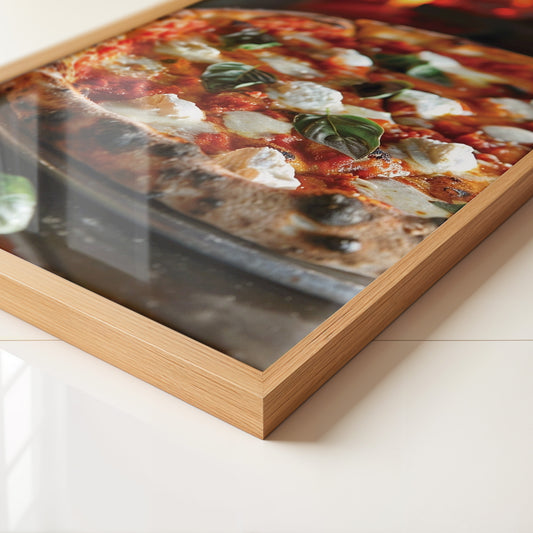 Pizza Basilikum Feuerromantik