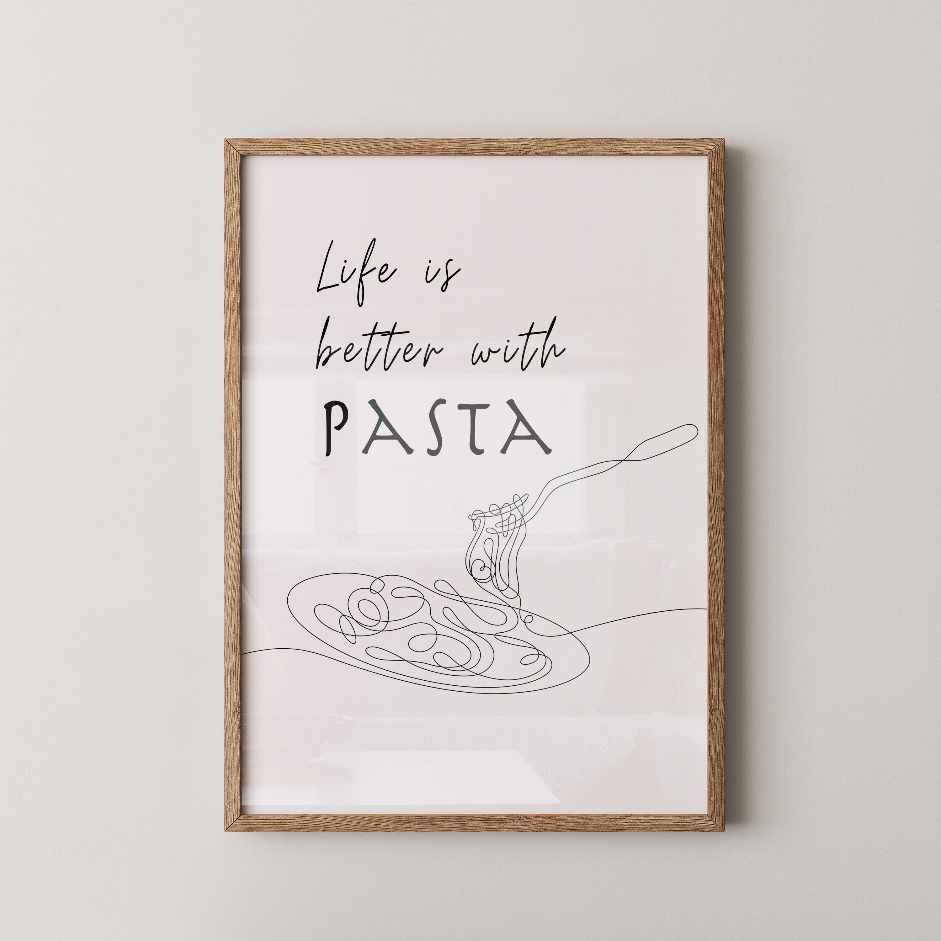 Pasta Teller Linie