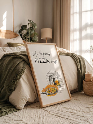 Pizzaofen Skizze warm