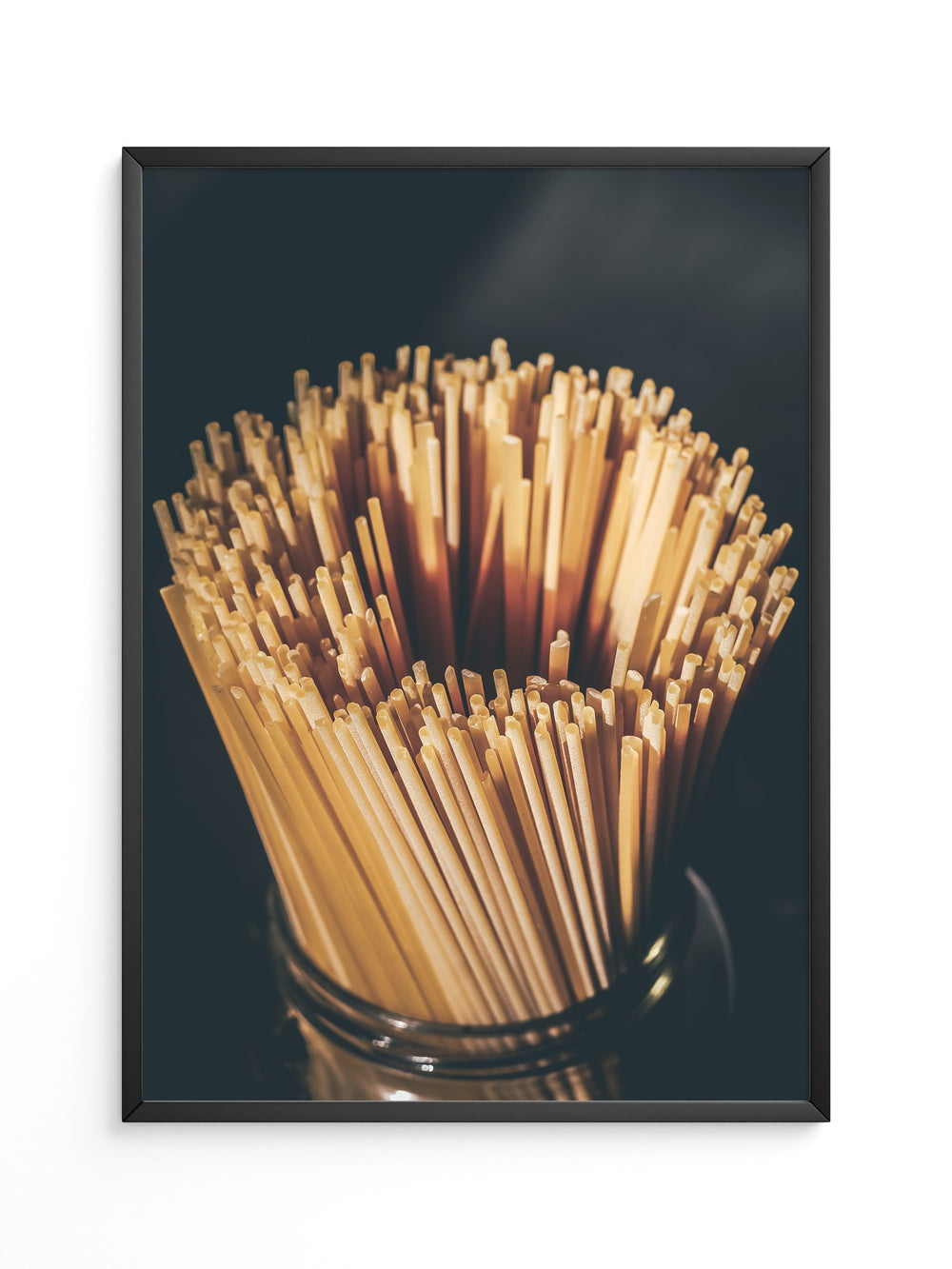 Spaghetti Bündel Schattenlicht