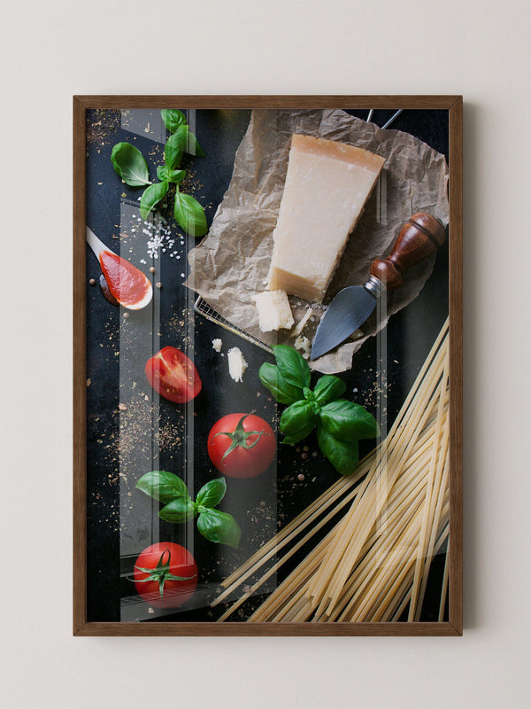 Parmesan Basilikum Tomatenarrangement