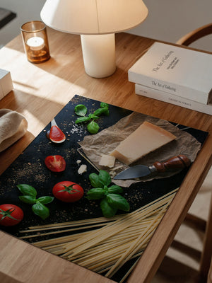 Parmesan Basilikum Tomatenarrangement