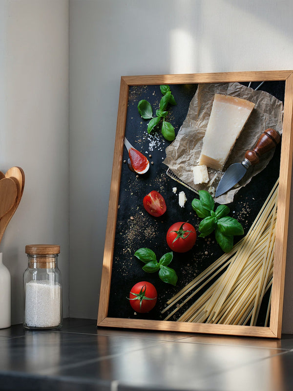 Parmesan Basilikum Tomatenarrangement