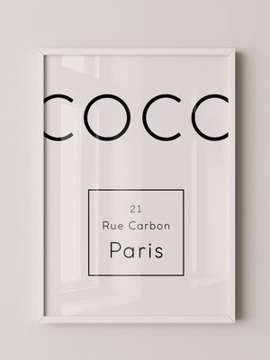 Coco minimalistisches Typografie Design