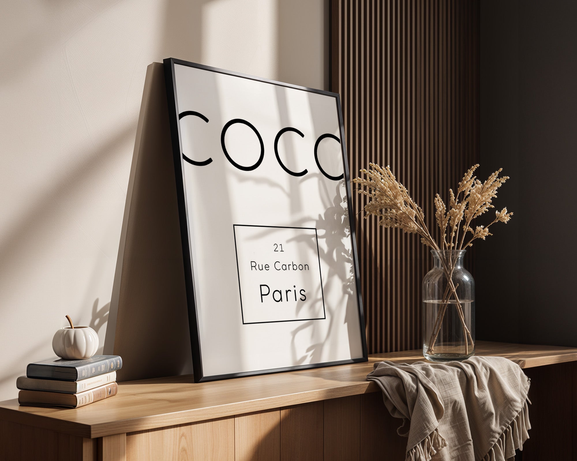 Coco minimalistisches Typografie Design