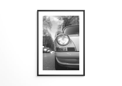 Porsche Frontscheinwerfer S/W