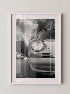 Porsche Frontscheinwerfer S/W