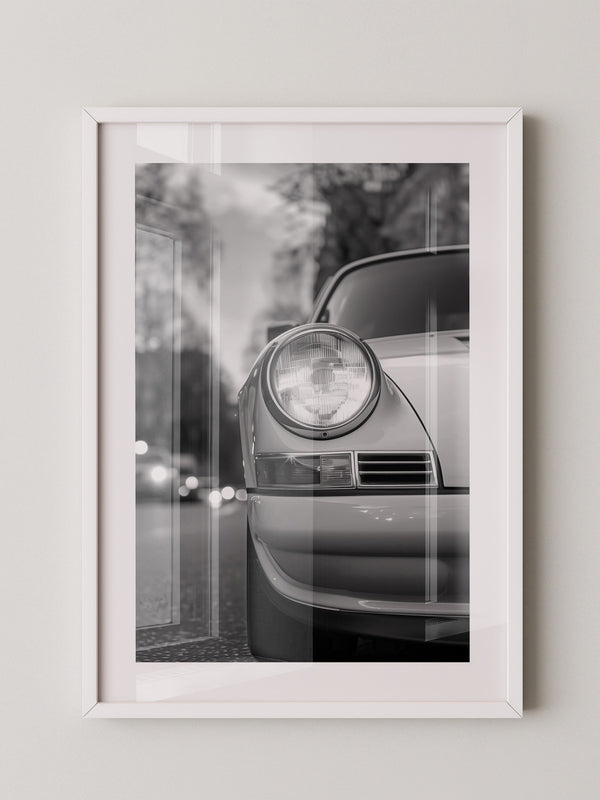 Porsche Frontscheinwerfer S/W