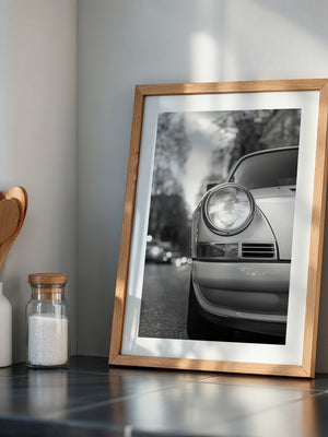 Porsche Frontscheinwerfer S/W