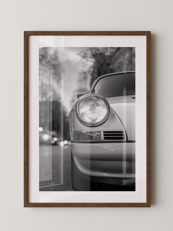 Porsche Frontscheinwerfer S/W