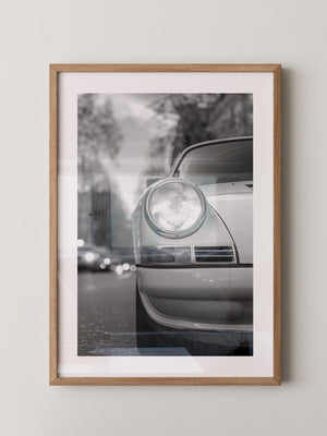 Porsche Frontscheinwerfer S/W