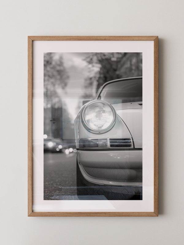 Porsche Frontscheinwerfer S/W