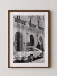 Porsche Klassik S/W Fassade