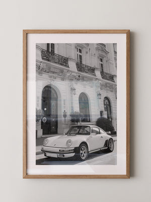 Porsche Klassik S/W Fassade
