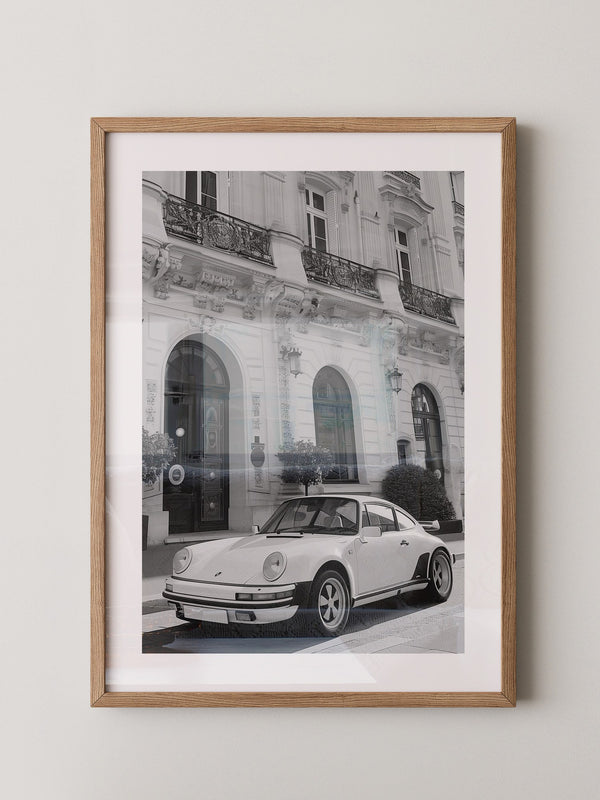 Porsche Klassik S/W Fassade