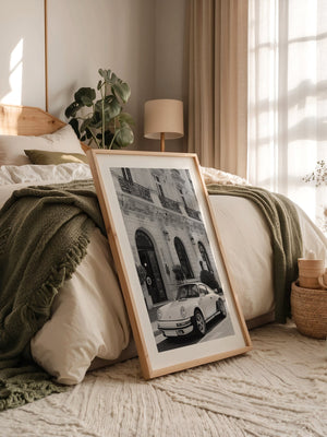 Porsche Klassik S/W Fassade