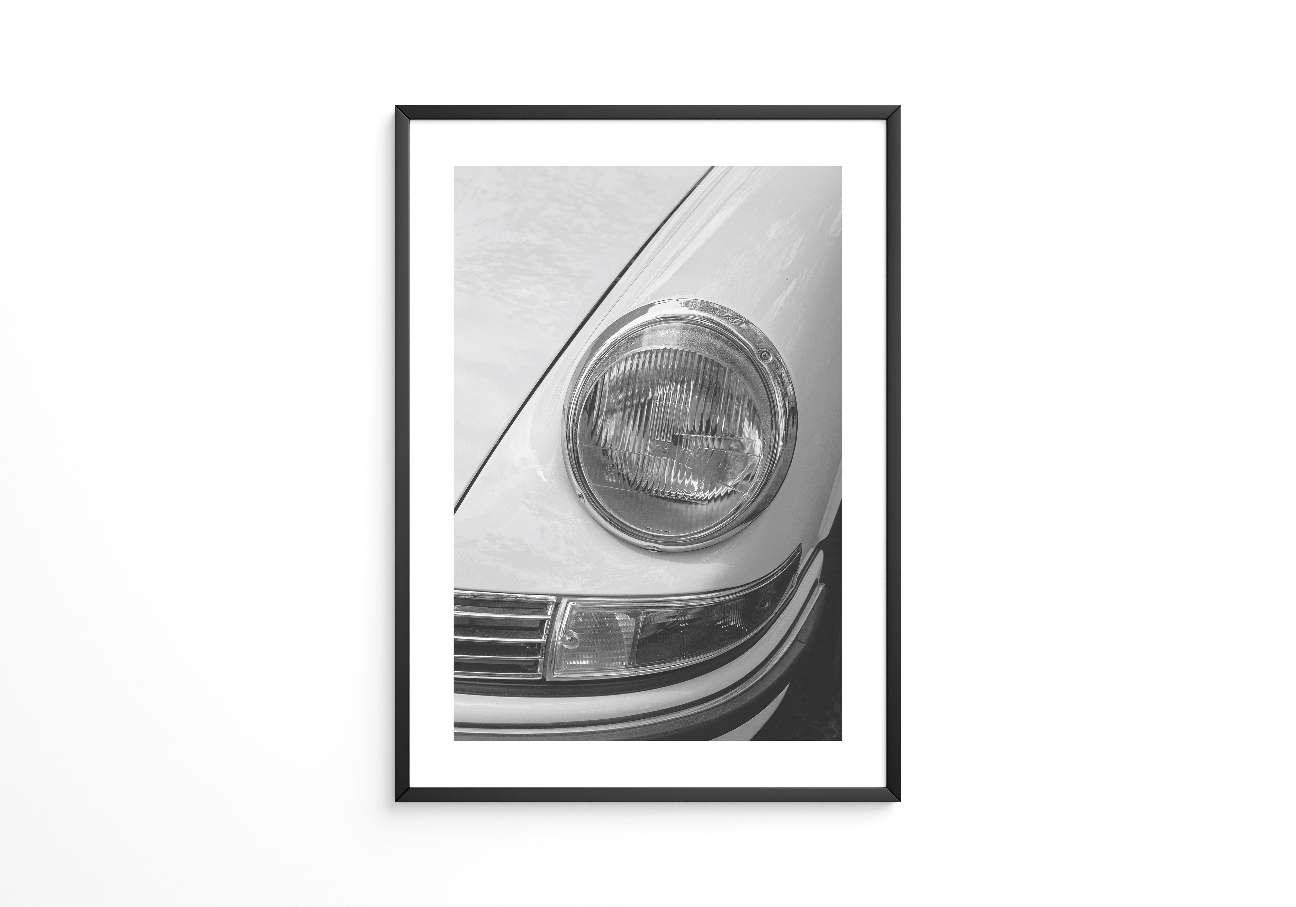 Porsche Scheinwerfer Detailaufnahme