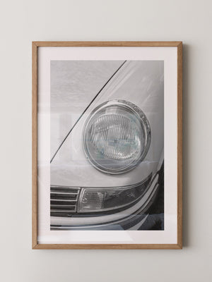 Porsche Scheinwerfer Detailaufnahme