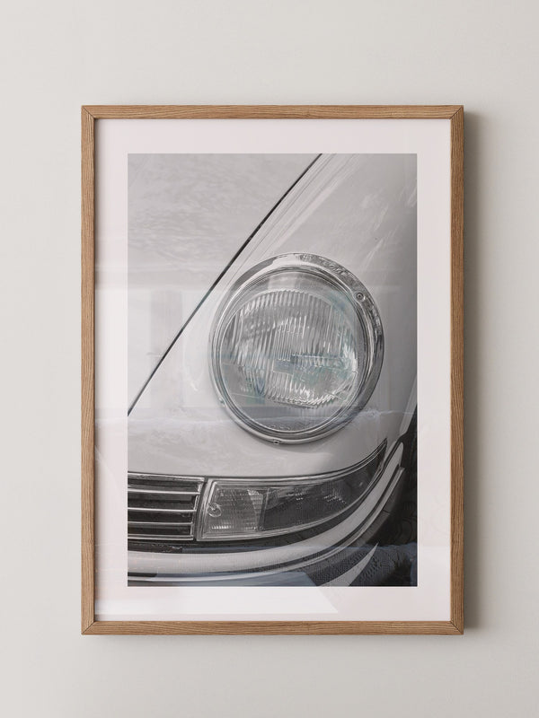 Porsche Scheinwerfer Detailaufnahme