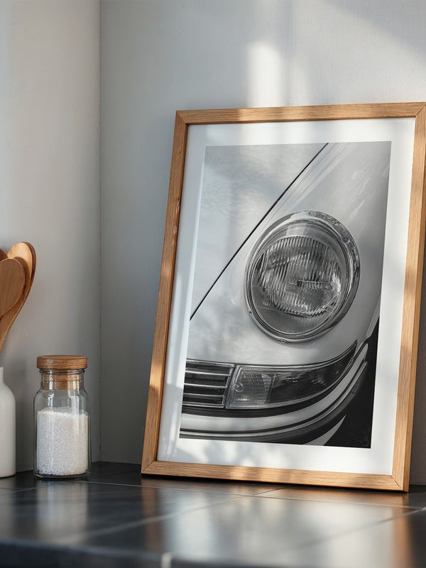 Porsche Scheinwerfer Detailaufnahme