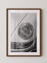 Porsche Scheinwerfer Detailaufnahme