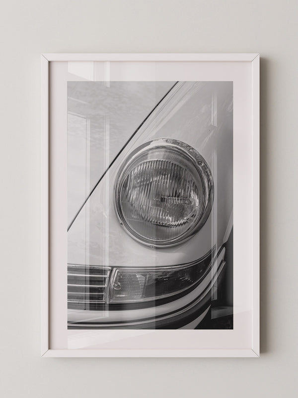 Porsche Scheinwerfer Detailaufnahme