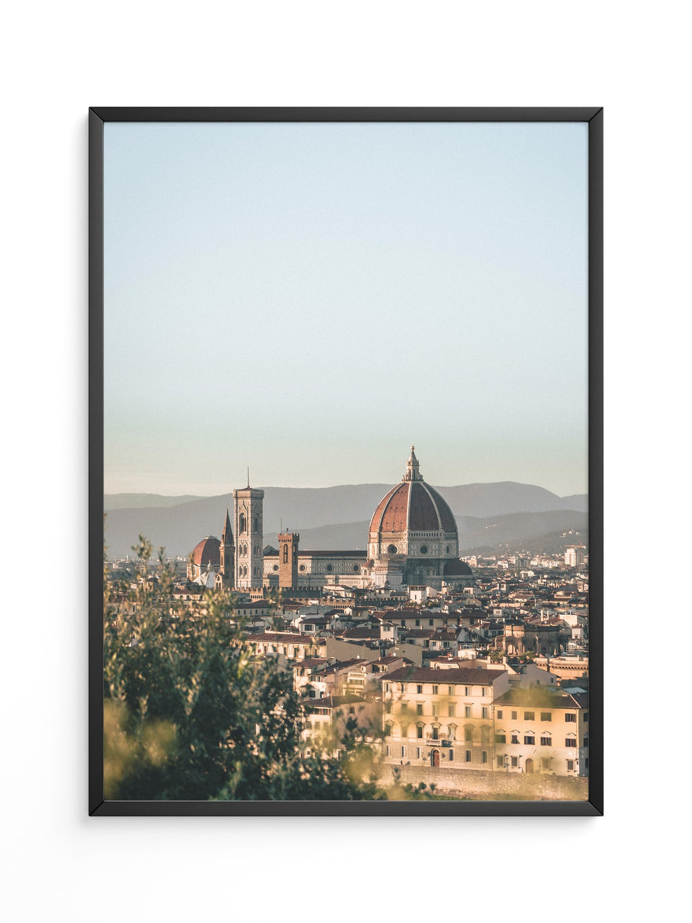 Florenz Skyline sanftes Licht