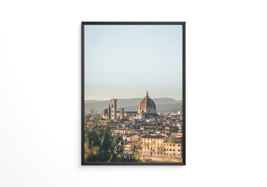 Florenz Skyline sanftes Licht