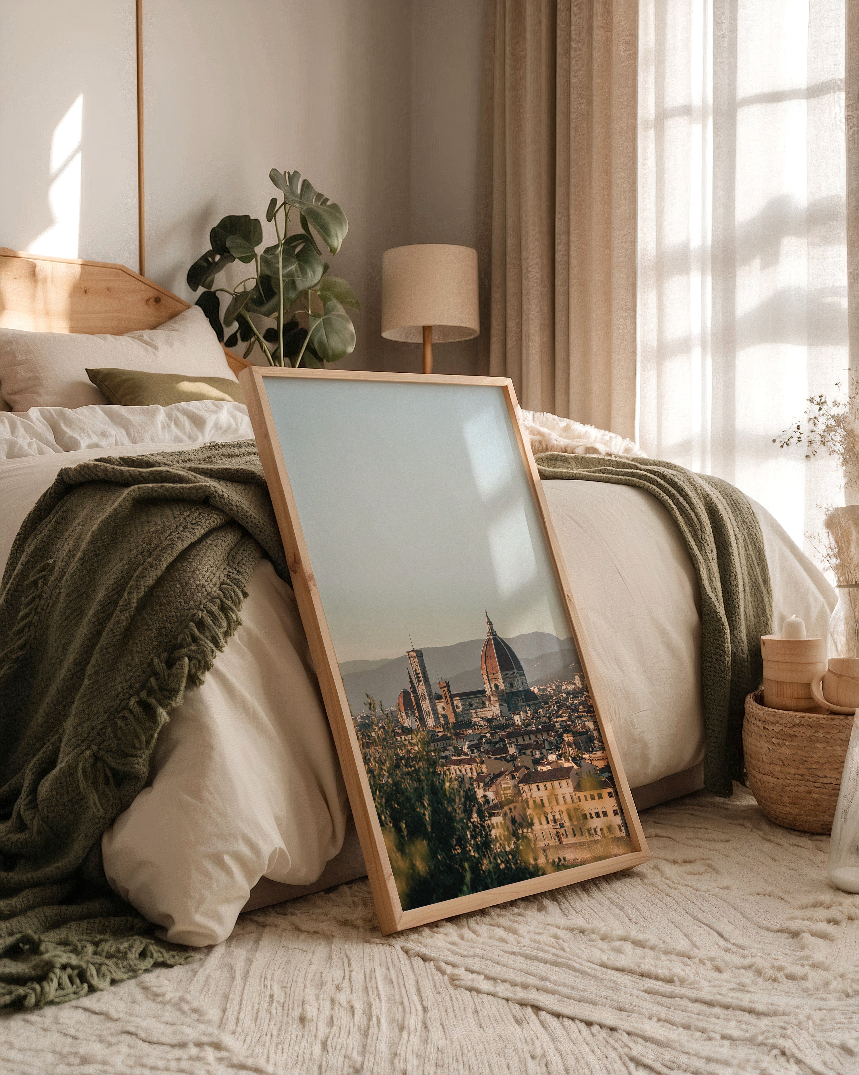 Florenz Skyline sanftes Licht