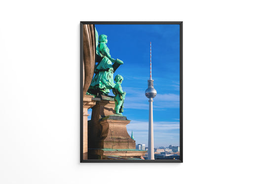 Fernsehturm Berlin Skyline Skulpturen