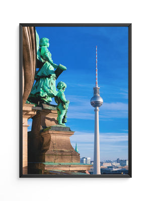 Fernsehturm Berlin Skyline Skulpturen