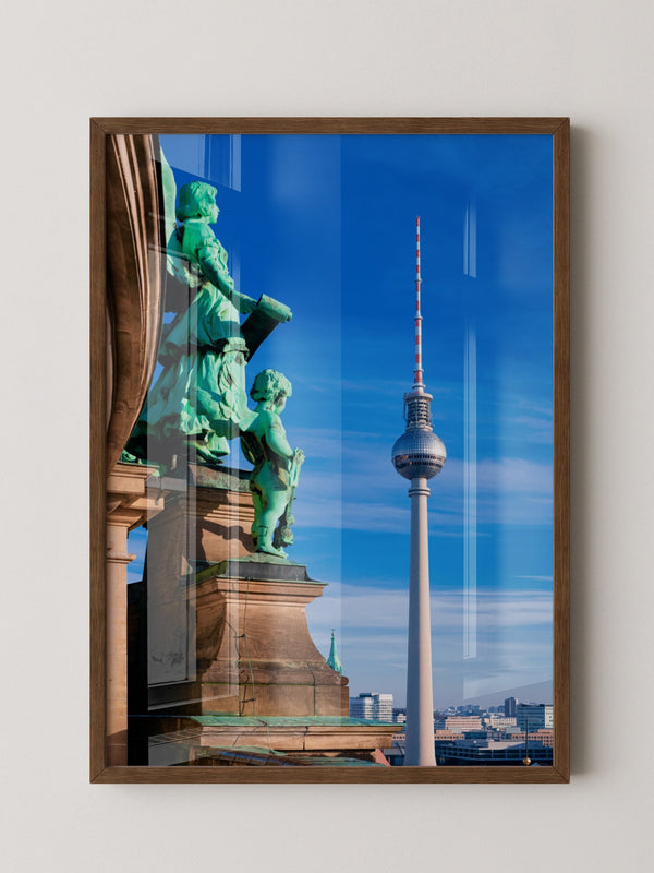 Fernsehturm Berlin Skyline Skulpturen